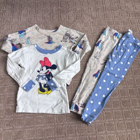 GAP Other - Baby Gap Disney Minnie Mouse Frozen 2-Piece PJ Set Girls Long Sleeve Pants